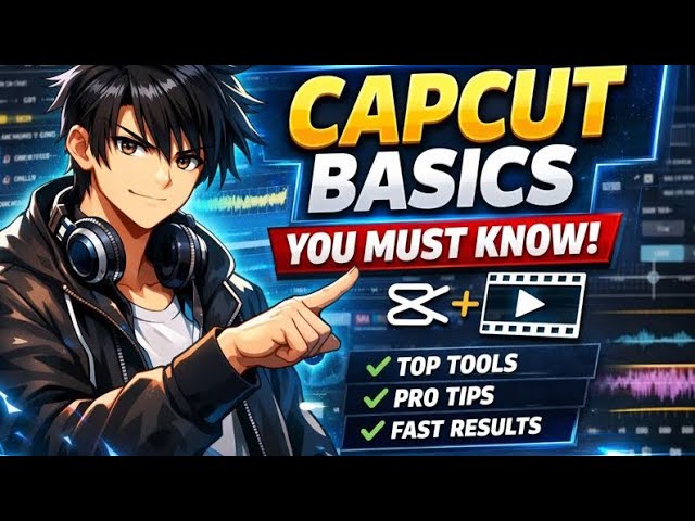 CapCut Basics for Beginners | Every New Editor Must Know (2026)