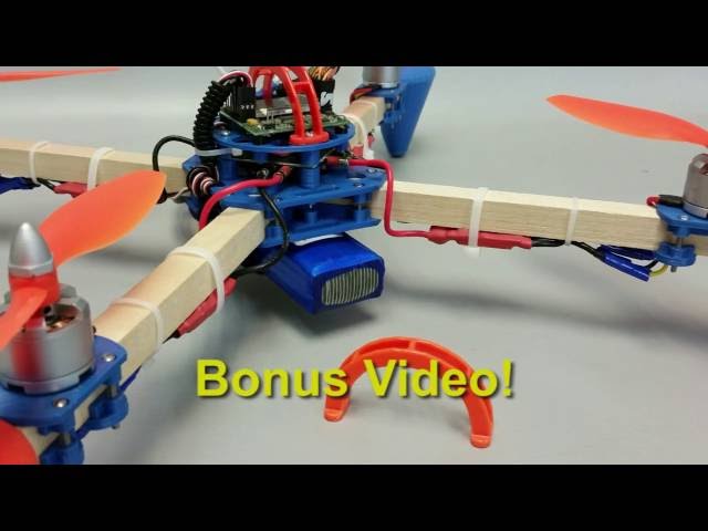 BONUS VIDEO DIY 3D Printed Drone