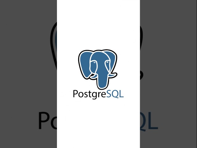 Why use PostgreSQL? #databases