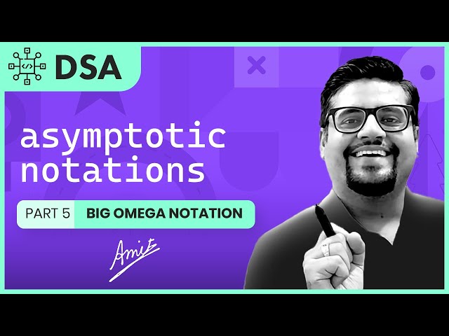 How to analyze algorithm | Asymptotic Notations (part 5) | Big omega notation |analysis of algorithm