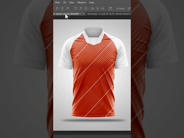 Football | Soccer Jersey Mockup | Jersey Design || Photoshop & Illustrator Tutorial.