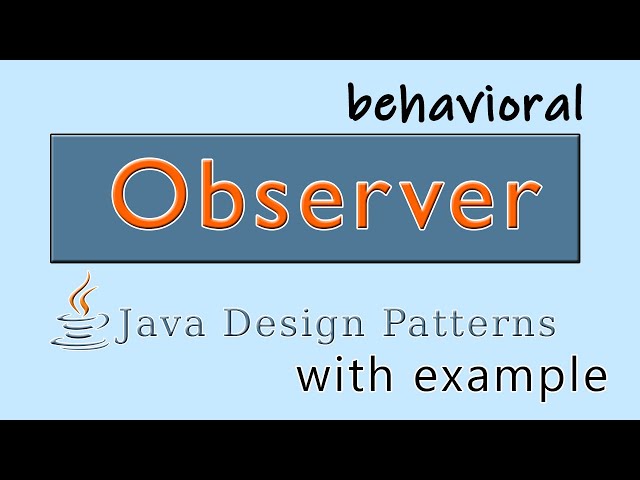 Demystifying Observer Design Pattern in Java: Building a News Agency System