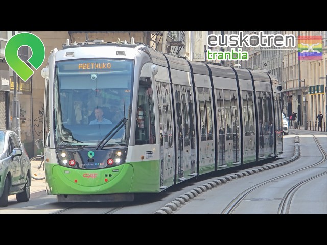 Tram Vitoria-Gasteiz | Tranvía de Vitoria | Gasteizko tranbia | Euskotren Tranbia | Spain