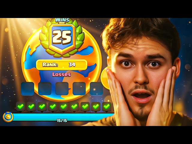 I Am 25-0 UNDEFEATED in Global Tournament