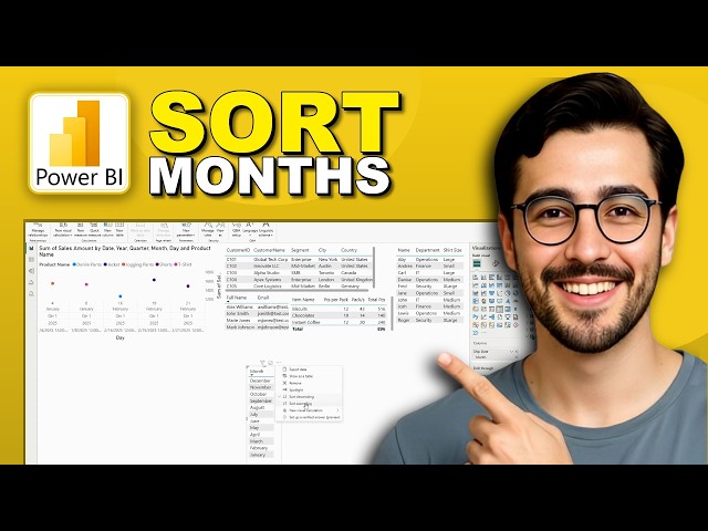 How to Sort Months in Chronological Order Using Microsoft Power BI - Full Guide (2026)