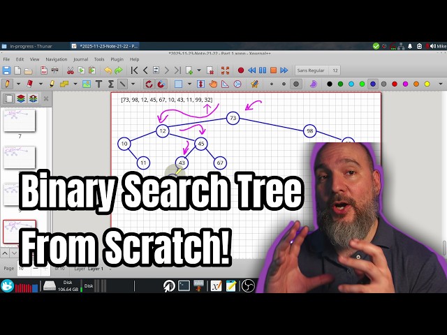 Building a Binary Search Tree - Insertion Tutorial