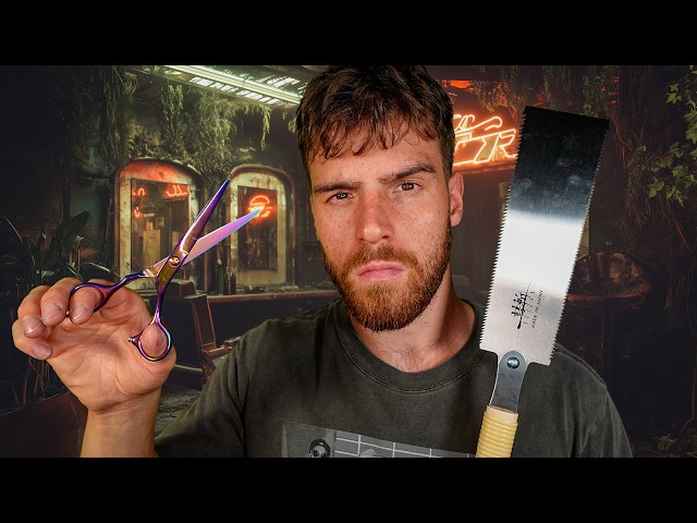 ASMR Haircut in a ZOMBIE APOCALYPSE Roleplay!