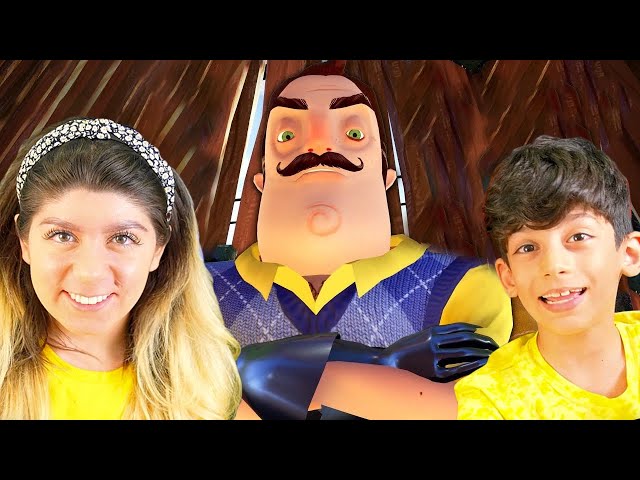 Jason Play Hello Neighbor ACT 2 with Sara
