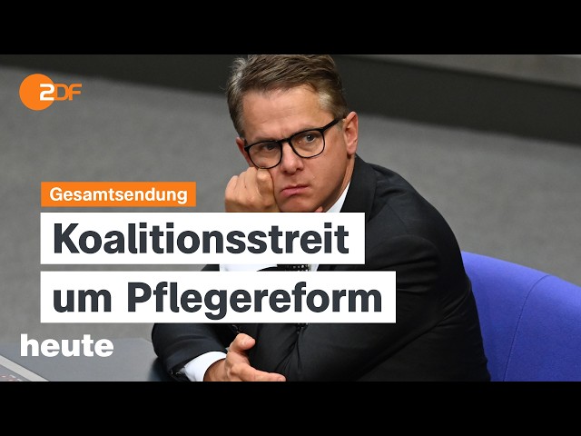 heute 19:00 Uhr vom 27.09.2026 Pflegereform, Wohnungsnot in Spanien, Luftangriffe im Südlibanon
