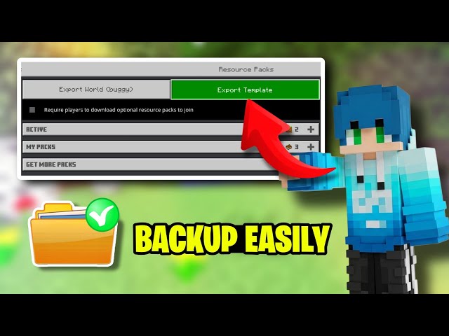 How to Backup Minecraft PE Worlds Easily | Fix Access Denied & Export Worlds!