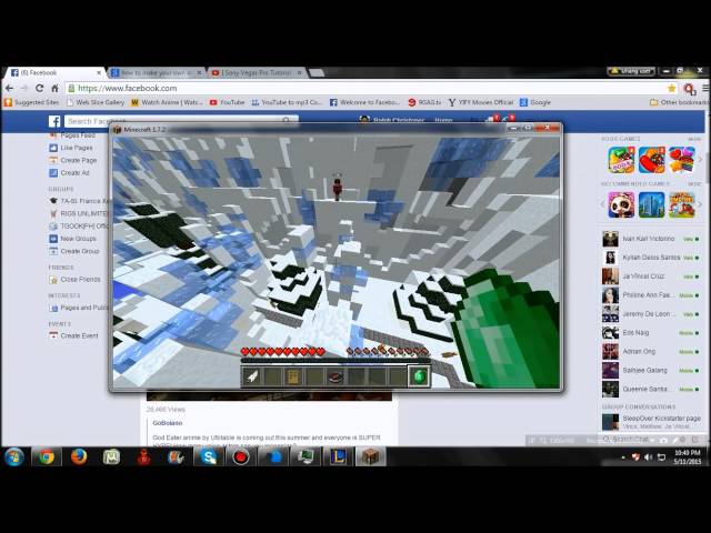 minecraft with  PaulGamer