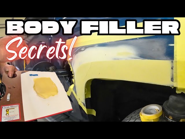 Body filler tips and tricks! Eliminate the highs and lows