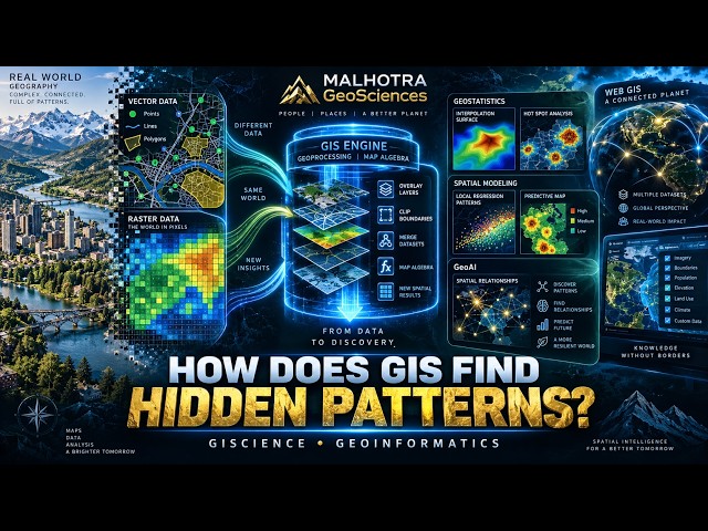 GIScience & Geoinformatics: Vector, Raster, GeoAI & Geostatistics
