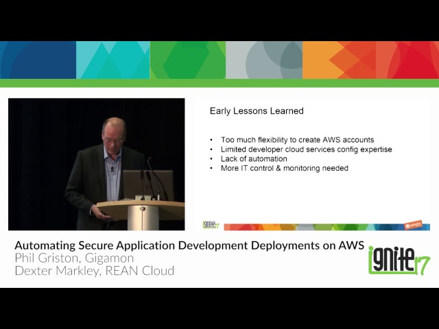 Gigamon: Automating Secure Application Development Deployments on AWS