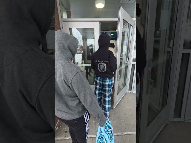 POV: Father Takes Kids Swimming in Winter! #Kids #Swimming