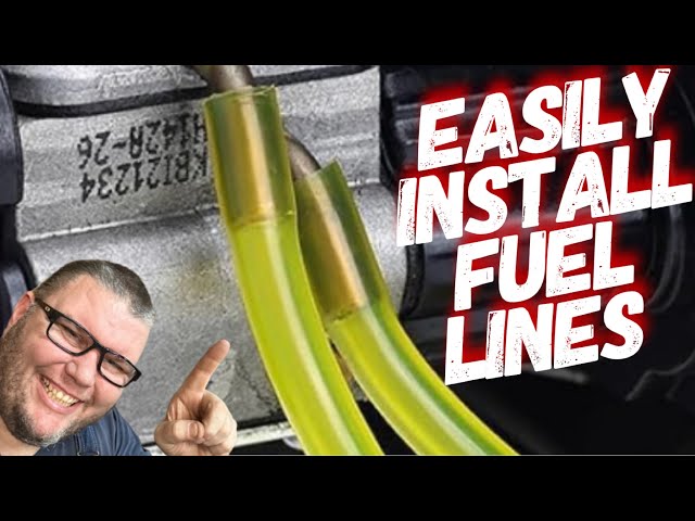 HOW TO EASILY INSTALL FUEL LINES ON ANY 2 OR 4 STROKE HANDHELD EQUIPMENT 