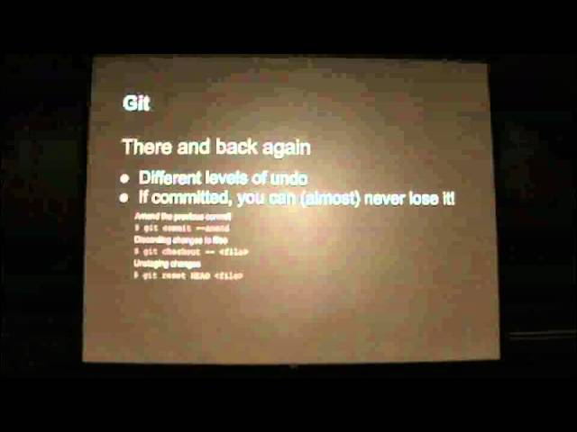 Python Bootcamp, Day 2, Video 9: Development 1 (Git)