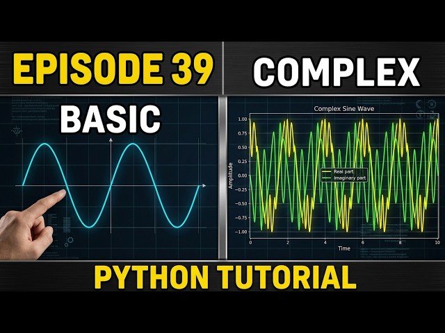 How to Generate a Complex Sine Wave in Python