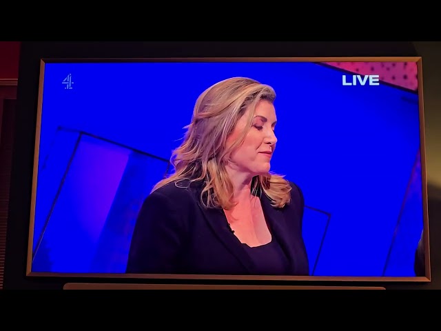 Vittorio Angelone goes in hard on Penny Mordaunt - The Last Leg - 6 March 2026