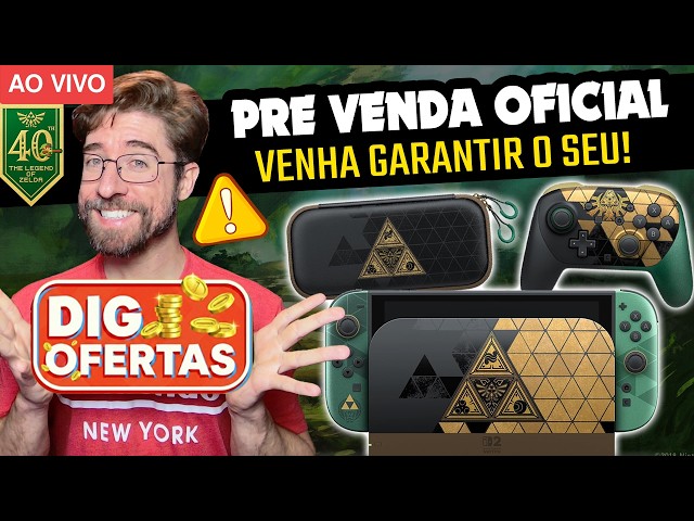 SECURE your Switch 2 and ZELDA 40th ANNIVERSARY products - DIGOFERTAS PRE-ORDER LIVE STREAM