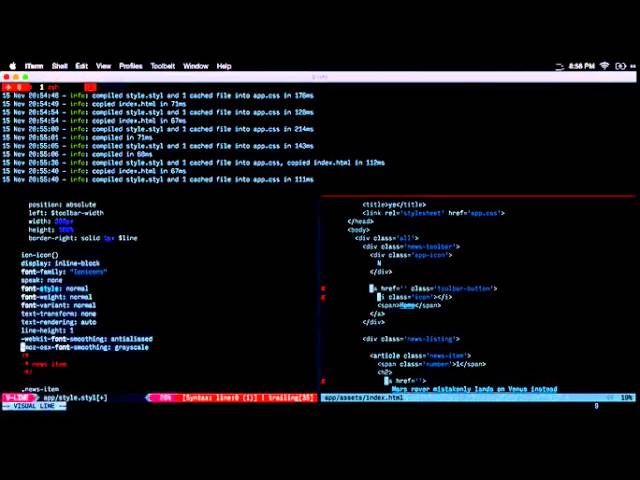 Code timelapse