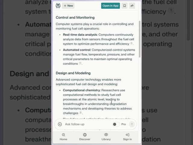 Using an AI search chat tool to break down a question #tutorial #searchtools #education #AI