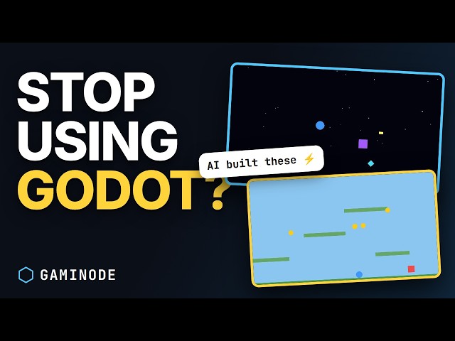 Stop Using Godot? This Engine Builds Games From One Sentence