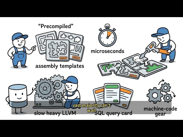 JIT compiling code in 5 microseconds: copy-and-patch, cheap enough to JIT every SQL query