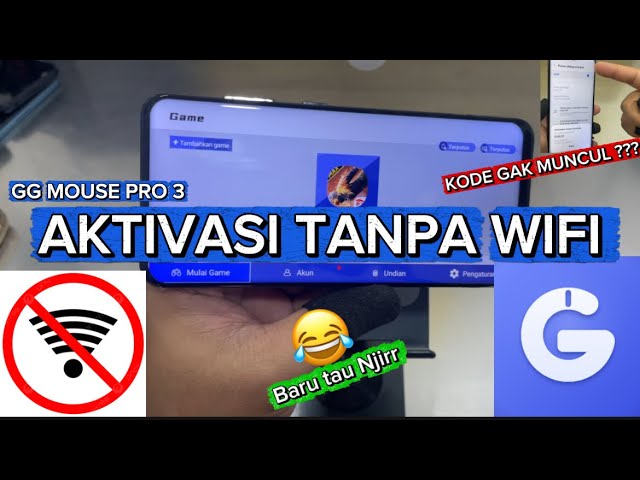 JUST FOUND OUT!! GG MOUSE PRO CAN BE ACTIVATED WITHOUT WIFI 😂👌