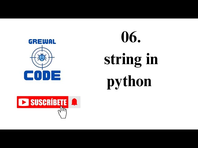 06. string in python | python for cyber security
