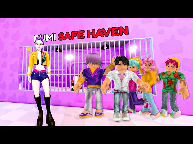 THE SAJA BOYS ESCAPE FROM RUMI'S NEW PRISON IN ROBLOX