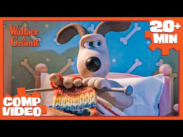 Strange Noises Ruined My Knitting Night! 🧶🔊 | Wallace & Gromit