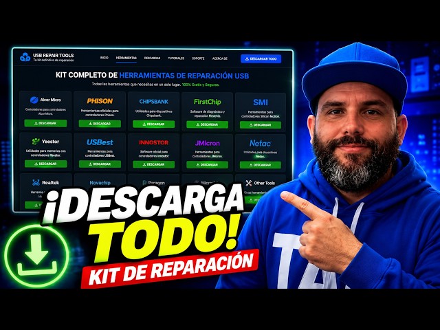 How to download ALL USB repair tools (Easy and Fast)