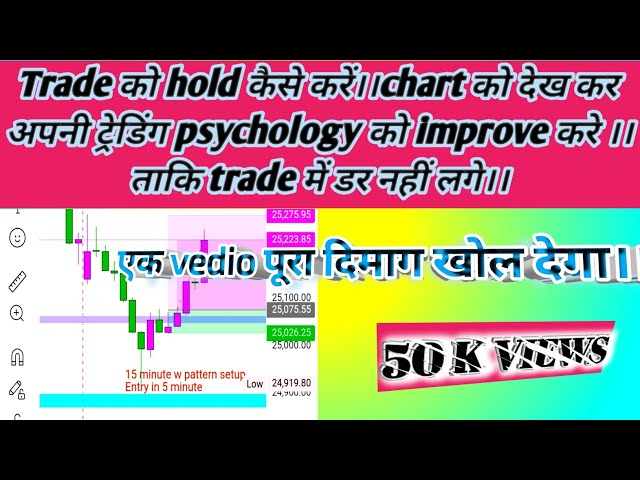 NIFTY 50 OPTION TRADING AND LIVE  CHART ANALYSIS