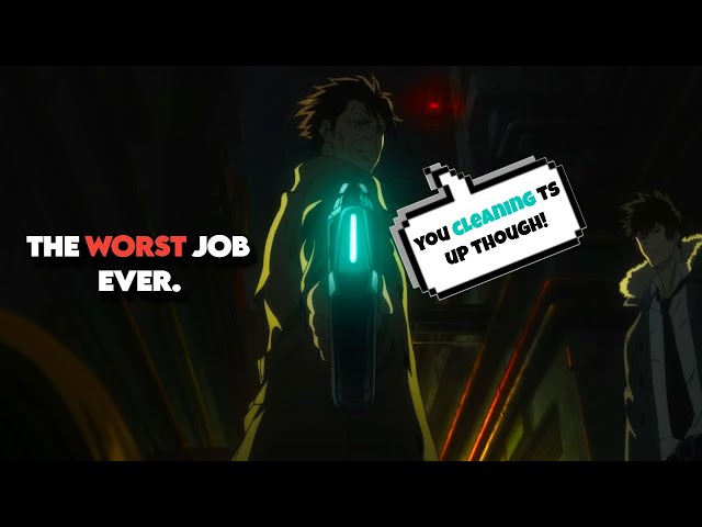 PSYCHO PASS WORLD IS GENUINELY HELL
