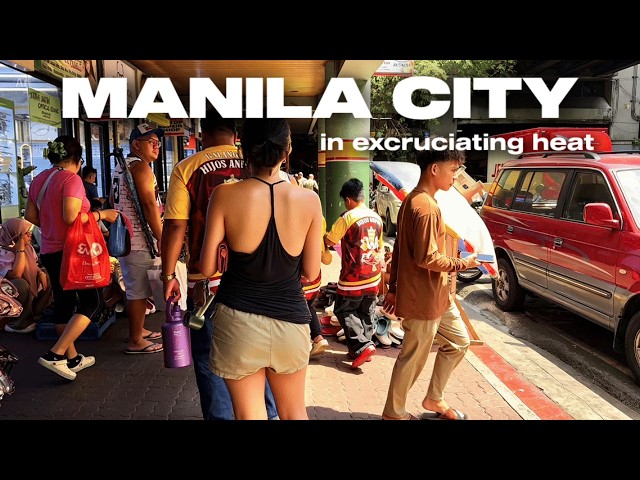Investigating Manila City Philippines Culture [4K HDR Walk]