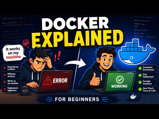Docker Tutorial in Tamil: Build Your First Container from Scratch