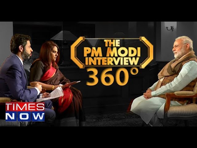 The PM Modi 360°  Exclusive Interview With TIMES NOW I Full Interview