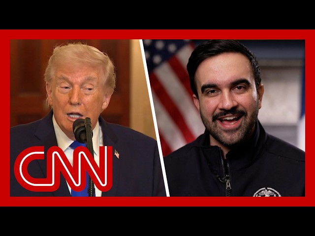 Mamdani reacts to Trump mocking NYC emergency snow shoveler program