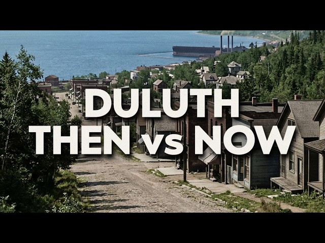 Duluth, MN THEN & NOW: See Old Photos in Color Past vs Present!