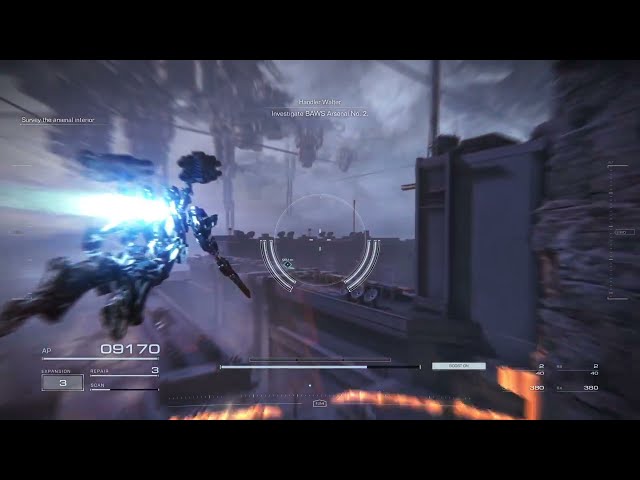 ARMORED CORE 6 Investigate BAWS Arsenal no. 2  S rank 1st try