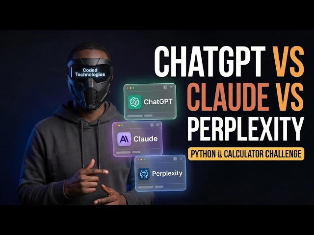 ChatGPT vs Claude vs Perplexity: Who Builds the Best Python Calculator?