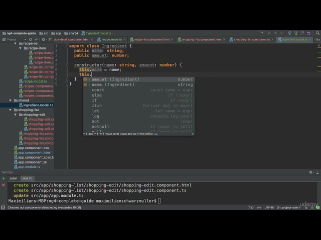 Creating an Ingredient Model