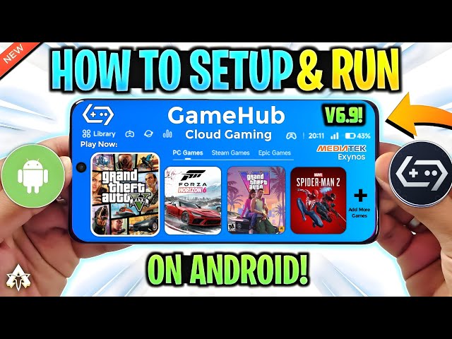 🔥 GAMEHUB EMULATOR ANDROID CLOUD GAMING UPDATE - SETUP/GAMEPLAY & NO QUEUE! WINDOWS EMULATOR