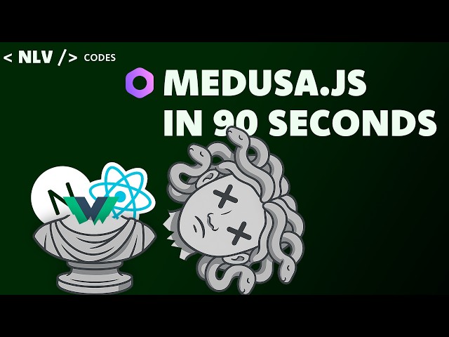 Medusa.js in 90 seconds