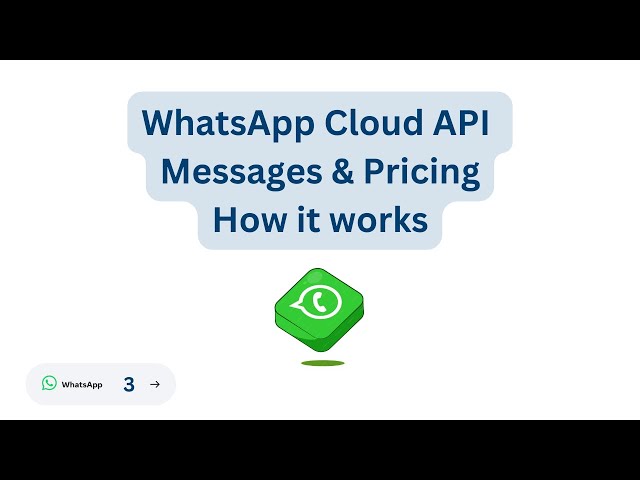 WhatsApp API Pricing and How it works | How WhatsApp Cloud API Messages & pricing Works | Meta APIs