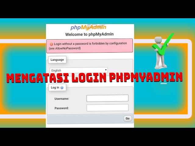Cara mengatasi login error di phpmyadmin | Cara login phpmyadmin dengan termux | Tutorial termux