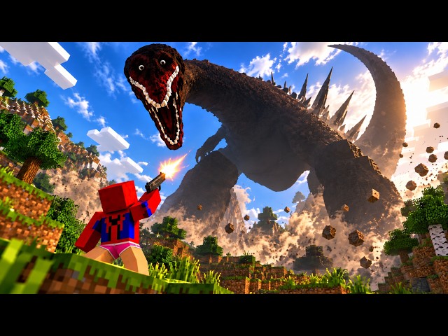 EU TENTEI DERROTAR O GODZILLA NO MINECRAFT! 😱 [Venominu's Bloodbath]