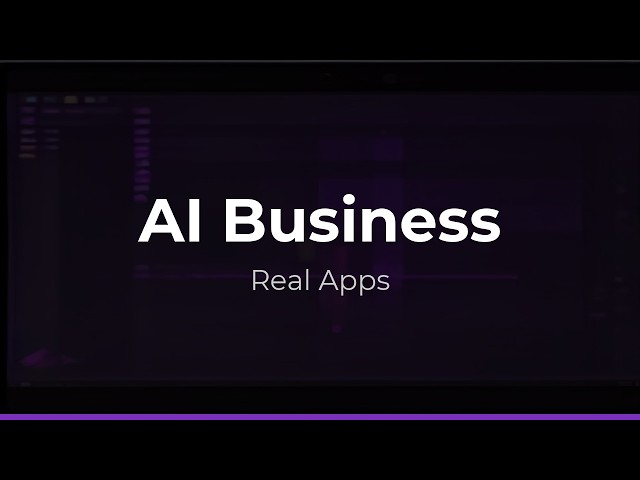 AI Builds Business Apps #AINews #ArtificialIntelligence