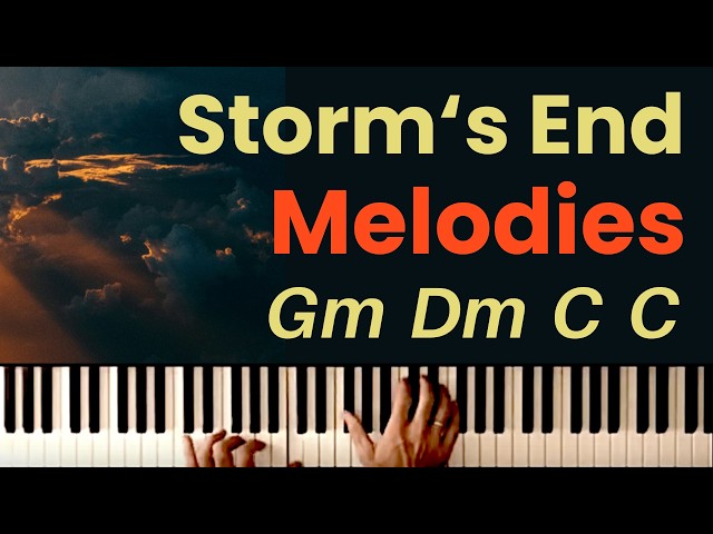 Storm's End - Piano Improvisation (Listen & Learn - On-Screen Tips)